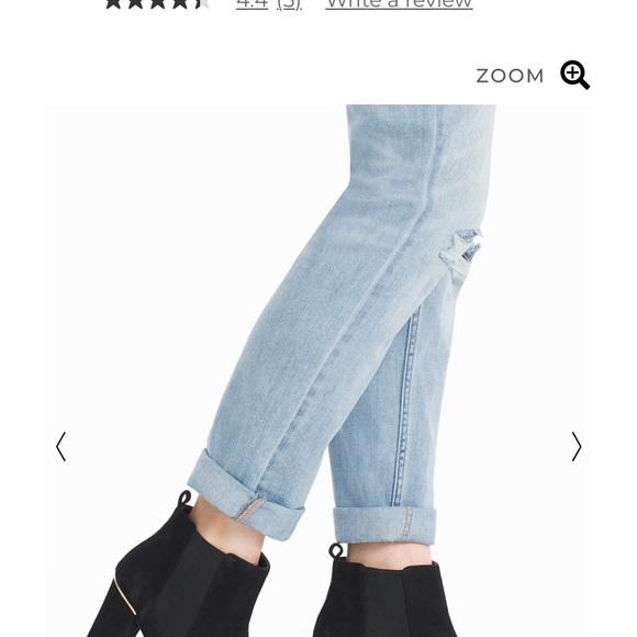 White House Blqck Market black suede peep toe booties Size 7 - Picture 2 of 8